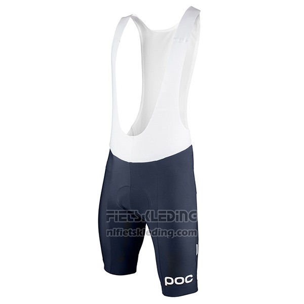 2017 Fietskleding POC Fondo Elements Blauw en Fuchsia Korte Mouwen en Koersbroek